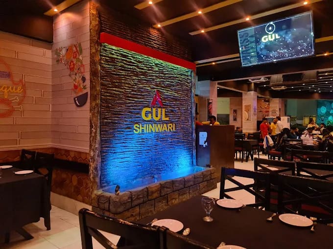 Gul Shinwari interior seating area